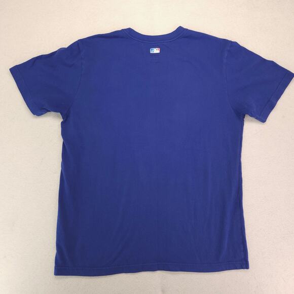 Nike Texas Rangers Casual Graphic Cew Neck Baseball T Shirt Mens Size L Blue - Picture 10 of 10